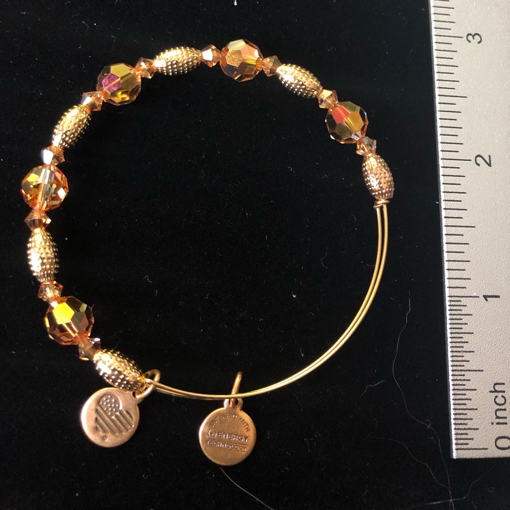 Alex and Ani beaded energy bangle